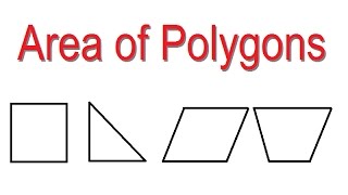 Area of Polygons  6th Grade Math Quick Review [upl. by Nnasus]