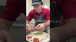 WHAT is a PAPADIA NEW Crispy CUPPYRONI pizza youtube youtubeshorts better [upl. by Dulsea634]