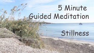 5 Minute Meditation Stillness meditation relaxation [upl. by Esele]