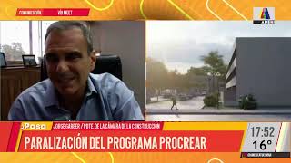 Paralización del programa Procrear II Las empresas constructoras se retiran del predio y rescinden [upl. by Dnalro]