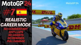 MotoGP™24 Gameplay  🇮🇩 Career Mode 7  Moto2 Yamaha VR46 Master Camp Team  Jerez SpanishGP [upl. by Vitia]