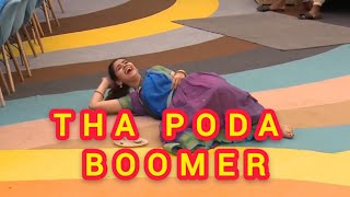 Soundariya on 🔥  Poda Boomer 😝 biggboss soundarya biggbosstamil [upl. by Assirrak19]