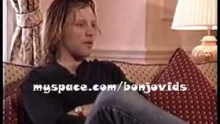 JON BON JOVI London Interview 95 Part 1 [upl. by Leor]