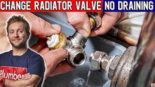 How to Replace a Radiator Valve [upl. by Bonnie]