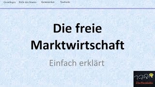 Die freie Marktwirtschaft Alte Version [upl. by Neelahtak]