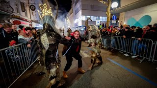 Krampuslauf in Klagenfurt [upl. by Haerb]