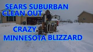 Sears Suburban plowing Snow [upl. by Ivets490]