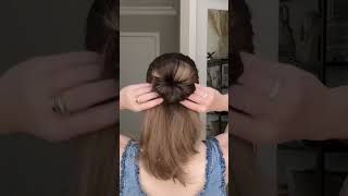 💙 amazinghacks hairstyle hair easyhairstyle bunhairstyle hairtutorial minivlog [upl. by Nlycaj408]