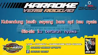 KARAOKE PERCERAIAN LARA  VERSI REGGAE IPANK  NADA COWOK [upl. by Eed]