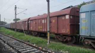 LoooonggggLong Freight Train in IndiaMaal Gaadi in Indiaमालगाड़ीGoods TrainsIndian Rail ways [upl. by Nevada810]