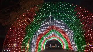 Drive Thru Kensico Dam Winter Wonderland Christmas Lights Westchester New York [upl. by Nitsirk520]