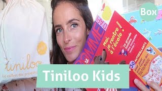 Tiniloo Kids septembre 2017 box enfants [upl. by Eeclehc129]