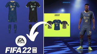 How to Make and Use Custom Kits In FIFA 22 PC [upl. by Erdnaxela717]