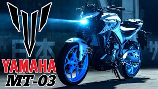 New 2025 Yamaha MT03  Most Aggressive Update Yet [upl. by Ahsila]