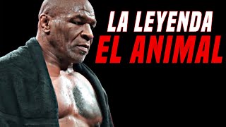 Mike Tyson parece ANIMAL en ENTRENAMIENTO en PUBLICO [upl. by Noyad]