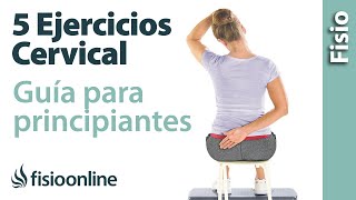 5 Ejercicios fáciles para cervicales  GUIA PARA PRINCIPIANTES [upl. by Iives]