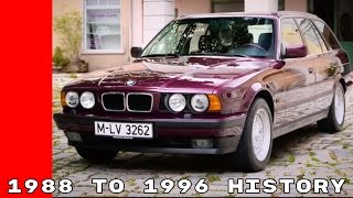 1988 To 1996 3nd Generation E34 BMW 5 Series History [upl. by Anaugahs584]