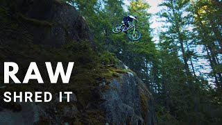 Remy Metailler destroys Squamish Bike Trails  Raw [upl. by Annaitsirhc]