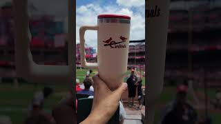 Stanley Stan Musial Tumbler Giveaway At StLouis Cardinals Game 6222024 [upl. by Dias]