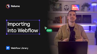 Importing Relume Projects Into Webflow [upl. by Naga33]