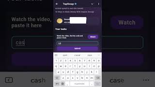 Make money with graphic design tapswap code 💰🤑💯  tapswap today code  short tapswapdailycode [upl. by Malvie]