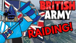 I RAIDED the Roblox British Army [upl. by Picco]