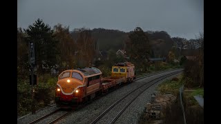 MY 1152  MX 26 med gult materiel til Randers  13112024 [upl. by Dory512]