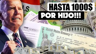 Credito de Hasta 1000 por Familia en tus Taxes 2024  Credito Fiscal por Hijos [upl. by Levin]