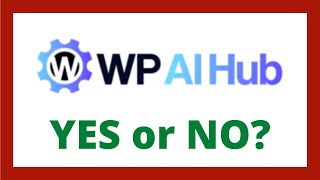 WP AI Hub Review  Legit App [upl. by Ponton]