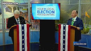 Langworthy Carle debate in NY 23rd Congressional District Race [upl. by Kabab]