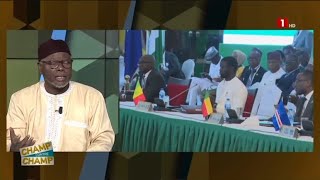 CEDEAO  AES  « Cette désintégration est sous l’influence des puissances impériales» Alioune Tine [upl. by Aikemehs]