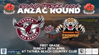 Tathra vs Batemans Bay 1st Grade RD3 [upl. by Ennovahs956]