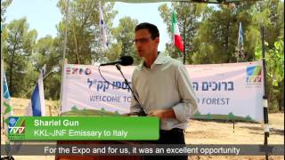 Expo Forest Inaugurated in the Negev [upl. by Eaneg]