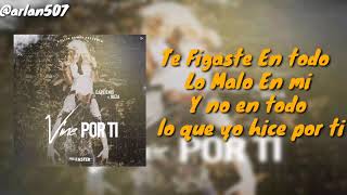 Boza Ft Carlienis  Vine Por Ti Video Lyrics [upl. by Dawkins]