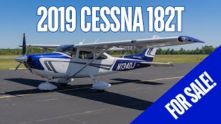 For Sale 2019 Cessna 182T Skylane  N134DJ SOLD [upl. by Ytissac612]