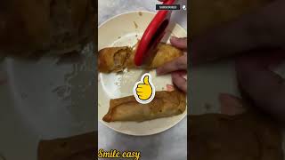 spring roll kaise bnaye  spring roll recipe 😋 [upl. by Nerot]