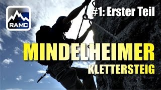 Mindelheimer Klettersteig 1 Fiderescharte Gipfelanstieg GoPro HD  Abenteuer Alpin 2013 31 [upl. by Eeralih]