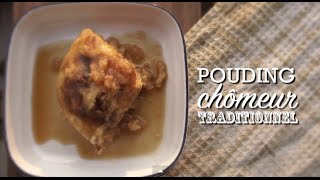 Recette traditionnelle de pouding chômeur [upl. by Ahsonek]