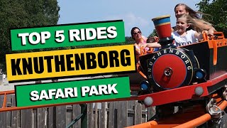 Top 5 BEST Rides at Knuthenborg Safaripark 2023  Bandholm Denmark [upl. by Noloc]