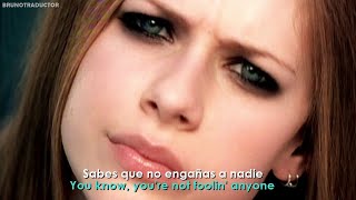 Avril Lavigne  Complicated  Lyrics  Español  Video Oficial [upl. by Nnalyrehc404]