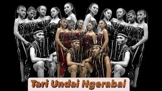 Tari Dayak Kalimantan  Undai Ngerabai [upl. by Ariaec]