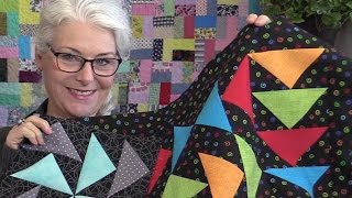 How to Make a Flying Geese Block BOM March [upl. by Kavanagh]