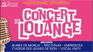 Concert de louange  Eglise de morija  26102024 [upl. by Lilaj]