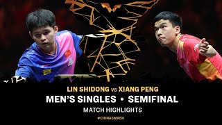 Lin Shidong vs Xiang Peng  MS SF  China Smash 2024 [upl. by Ecinerev]