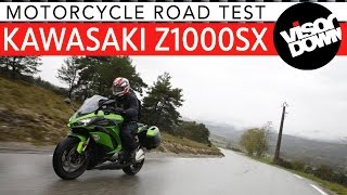 2017 Kawasaki Z1000SX Bike Review Road Test  Kawasaki Sports Tourer Review [upl. by Dibru605]