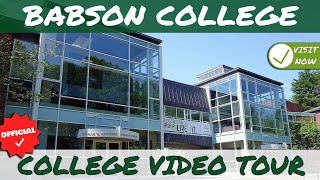 Babson College  Official College Video Tour [upl. by Airamahs]