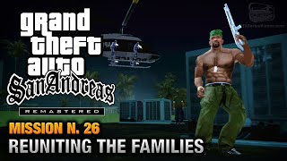 GTA San Andreas Remastered  Mission 26  Reuniting the Families Xbox 360  PS3 [upl. by Lemmy662]