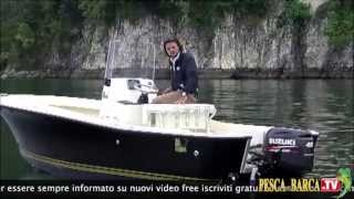 Proviamo la barca AL Custom 19  Pesca Dalla Barca TV [upl. by Maer]