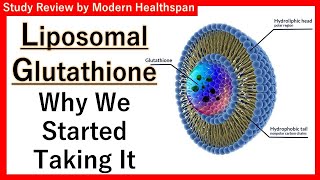 Liposomal Glutathione  Why We Started Taking It [upl. by Anahsak]