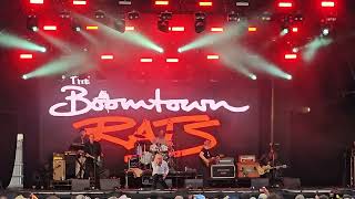 The Boomtown Rats perform Rat Trap live  Lets Rock Exeter June 2024 [upl. by Nale]